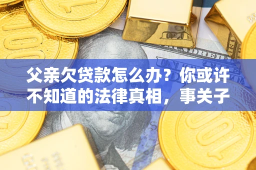 北京父亲欠贷款怎么办？你或许不知道的法律真相，事关子女未来