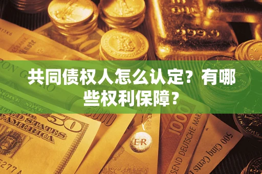 北京共同债权人怎么认定？有哪些权利保障？