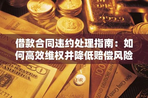 北京借款合同违约处理指南：如何高效维权并降低赔偿风险？
