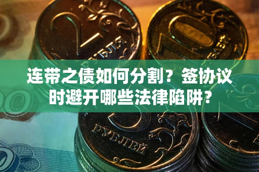 北京连带之债如何分割？签协议时避开哪些法律陷阱？