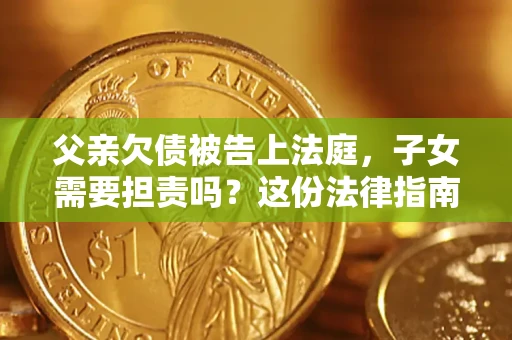 北京父亲欠债被告上法庭，子女需要担责吗？这份法律指南必须看完