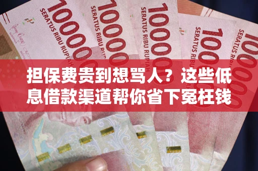 北京担保费贵到想骂人？这些低息借款渠道帮你省下冤枉钱