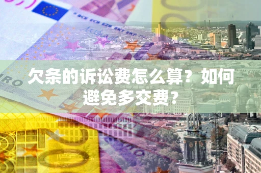 北京欠条的诉讼费怎么算？如何避免多交费？