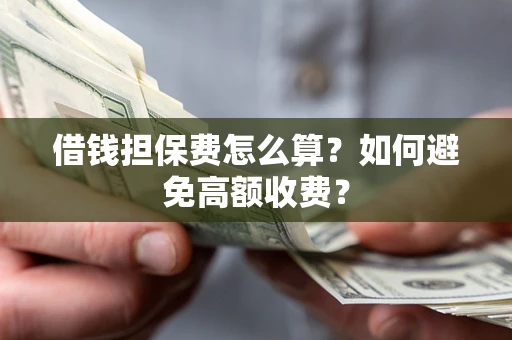 北京借钱担保费怎么算？如何避免高额收费？
